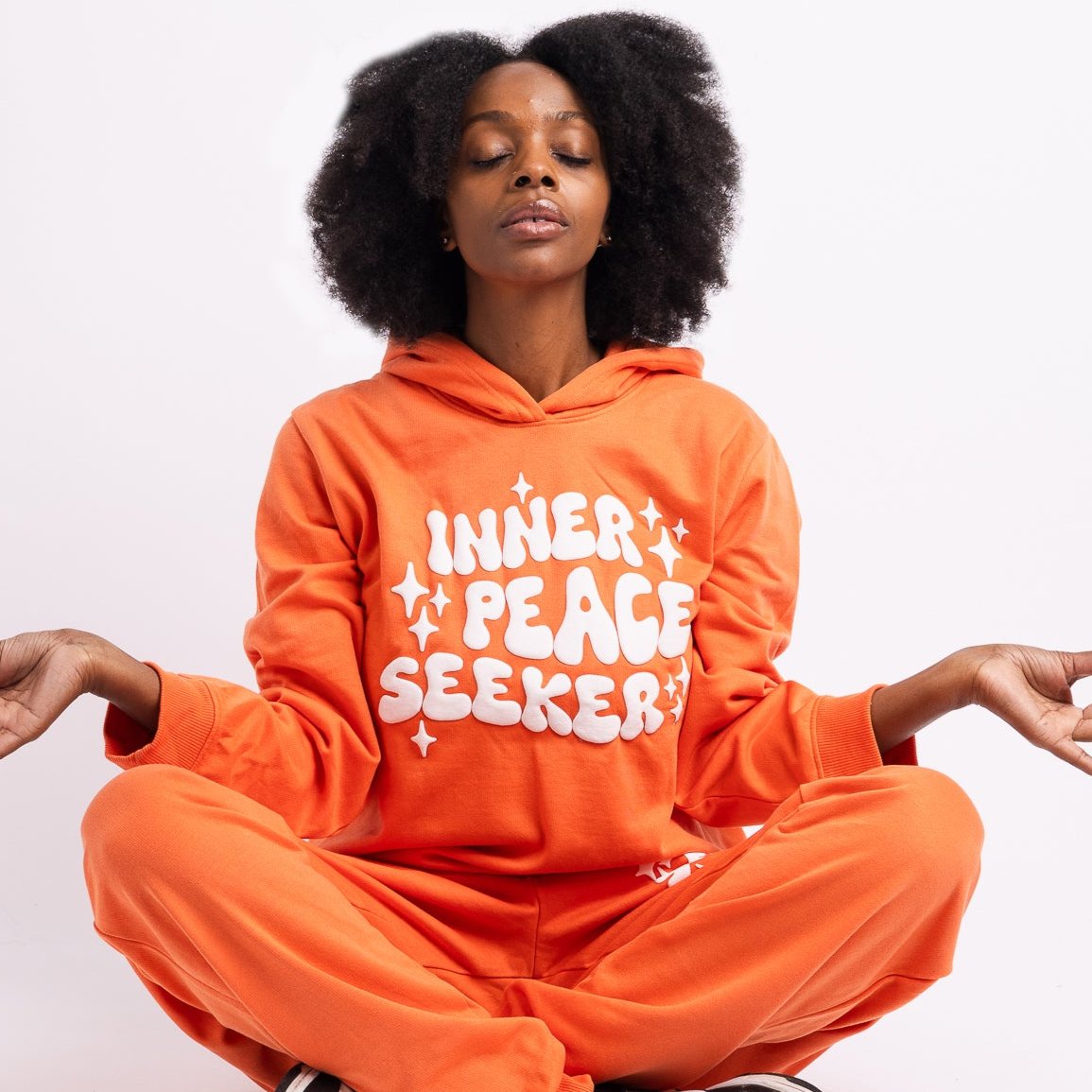 Inner Peace Seeker Hoodie Jogger Set Izzy Liv