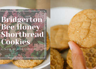 Sweet Whispers from the Ton: How to Make Bridgerton Bee Honey Shortbread Cookies