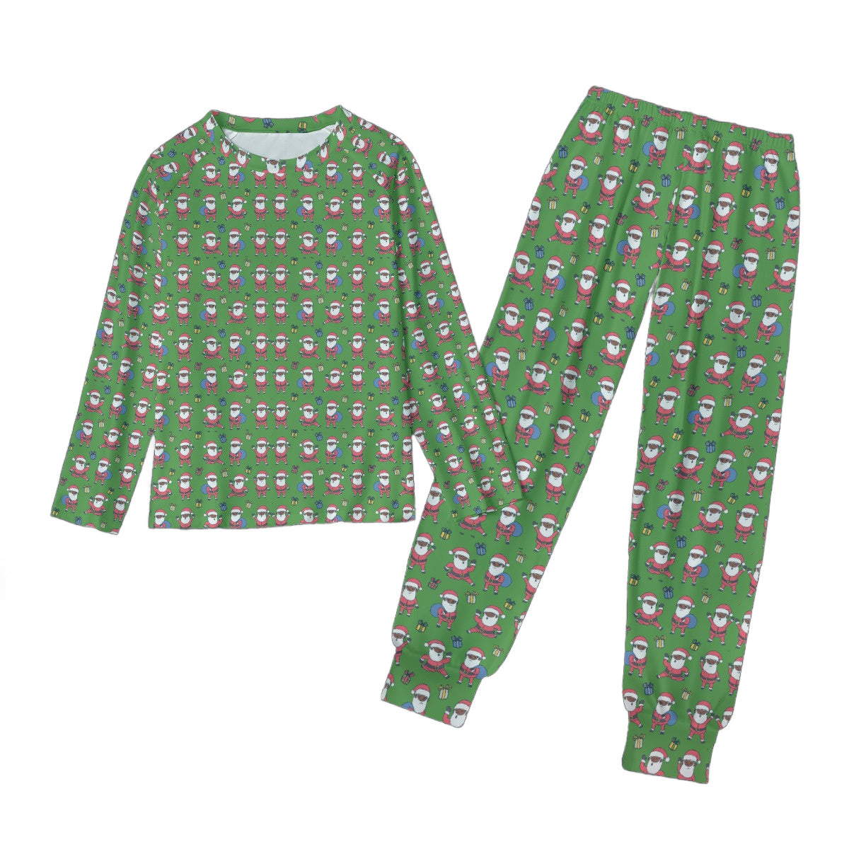 Santa Getting Jiggy Men's Pajama Set