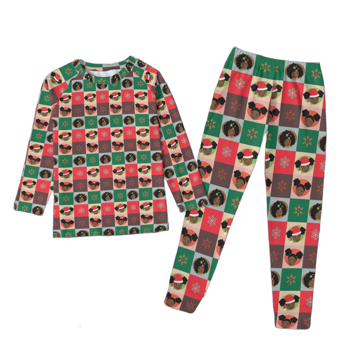 Lil Miss Christmas Kids' Pajama Set