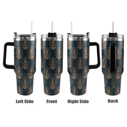 Black Royalty 40oz Stainless Steel Tumbler