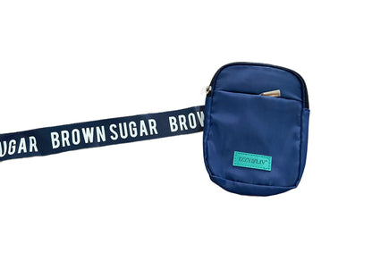 Brown Sugar Crossbody Fanny Pack - Blue