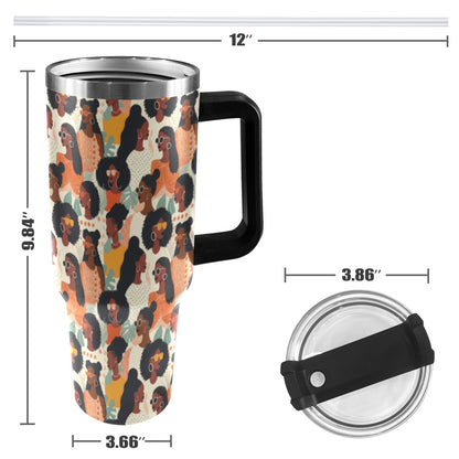 Queen Culture 40z Stainless Steel Tumbler