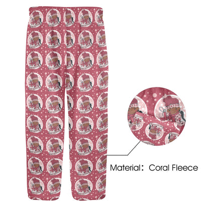 You Snow Girl  Little Kids' Coral Fleece Pajama Pants (2-7Y)