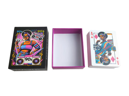 90s Illustrated Playing Card Deck