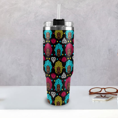 Majestic Lady 40oz Stainless Steel Tumbler