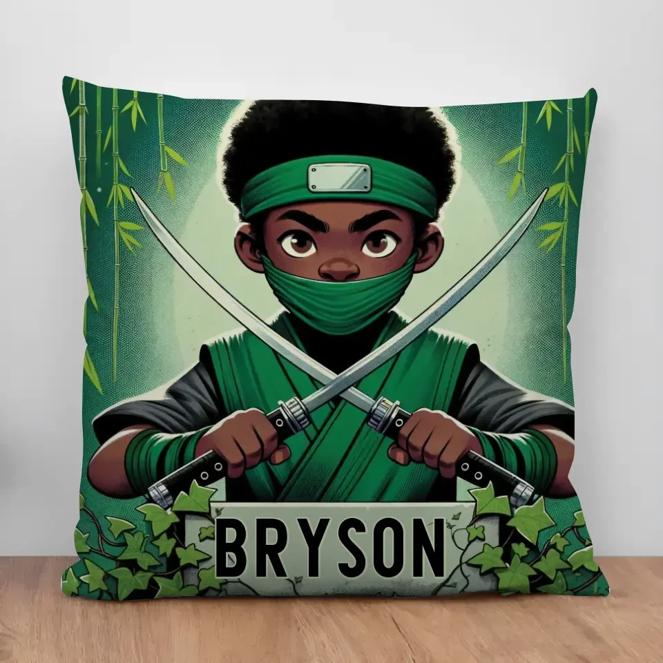 Warrior Prince Personalized/Custom Pillow with Insert