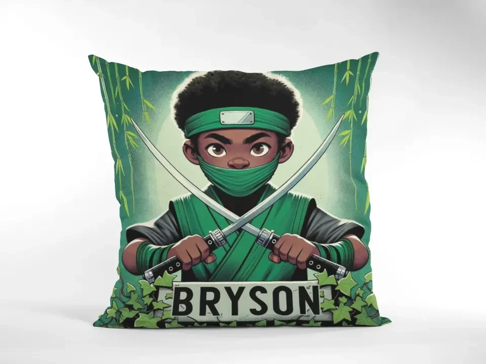 Warrior Prince Personalized/Custom Pillow with Insert