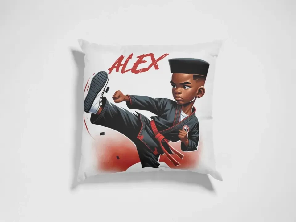 Karate Kid Personalized/Custom Pillow with Insert