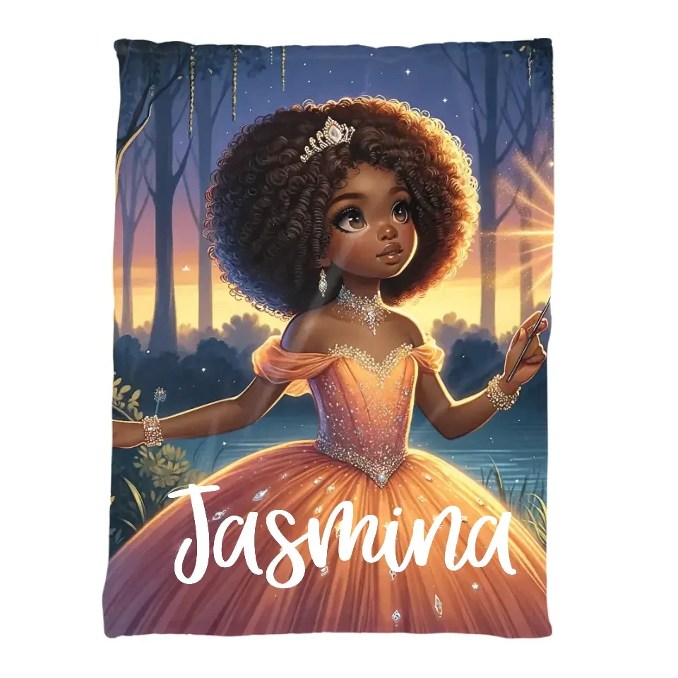 She's So Magical Personalized/Custom Minky Fleece Blanket