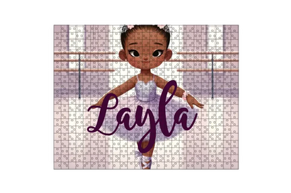 Ballerina Girl  Personalized/Custom Puzzle