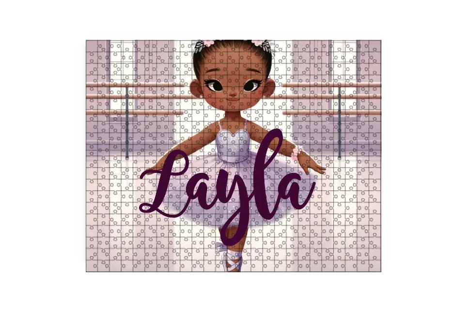 Ballerina Girl  Personalized/Custom Puzzle