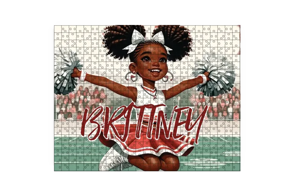 Get It Girl Cheer Personalized/Custom Puzzle