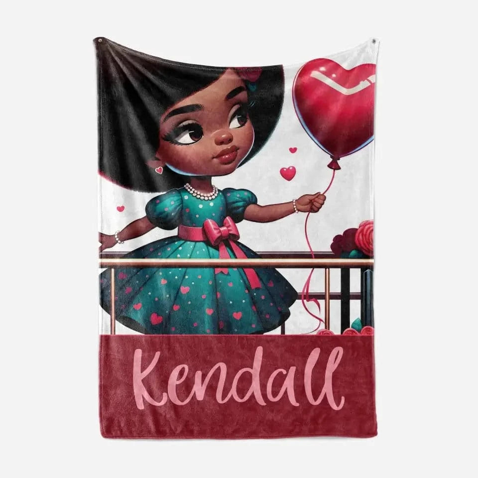 She is Love Personalized/Custom Minky Fleece Blanket