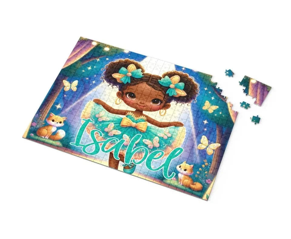 Afro Puff Cutie Personalized/Custom Puzzle