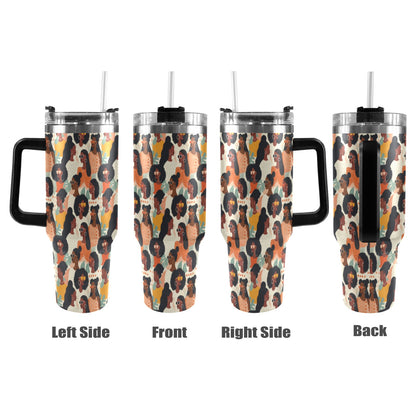 Queen Culture 40z Stainless Steel Tumbler