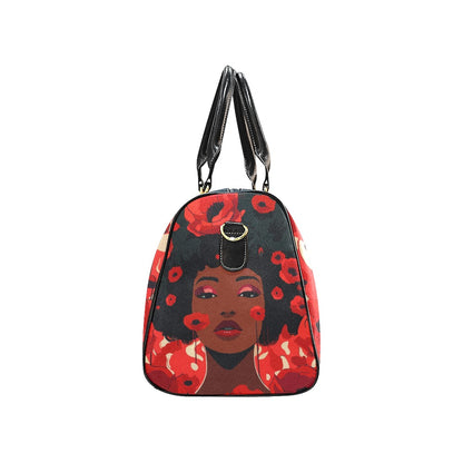 Lady In Red Weekender Travel Bag