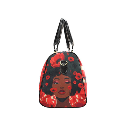 Lady In Red Weekender Travel Bag