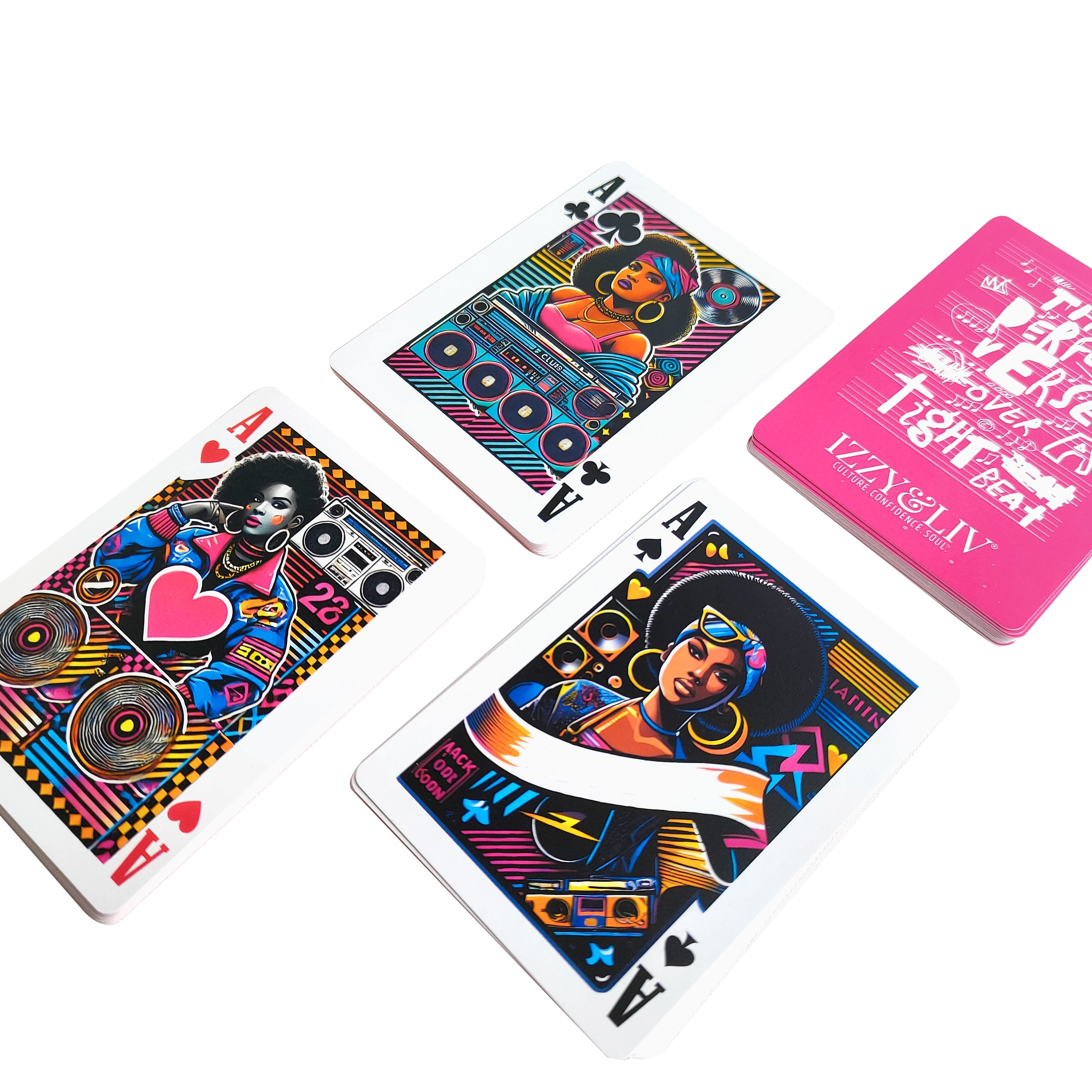 90s Illustrated Playing Card Deck