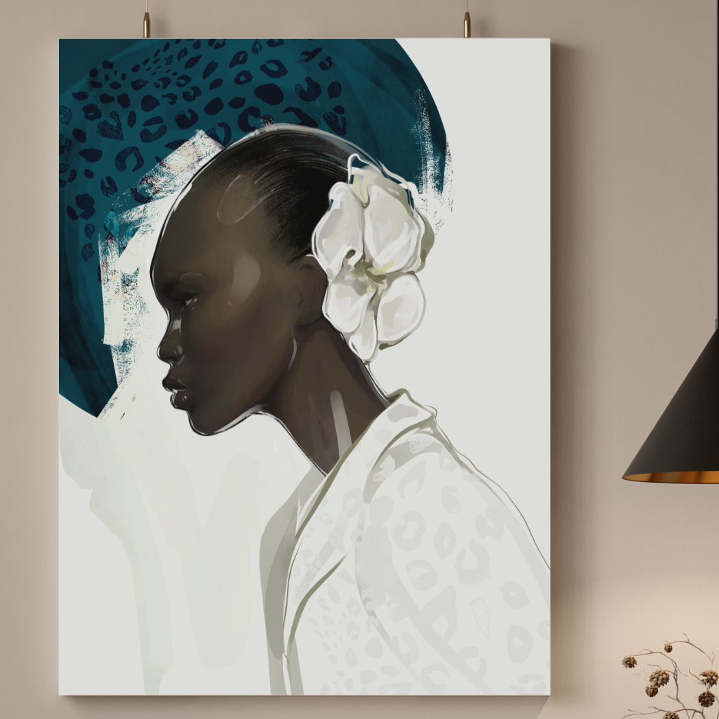 Black Elegance Canvas Print