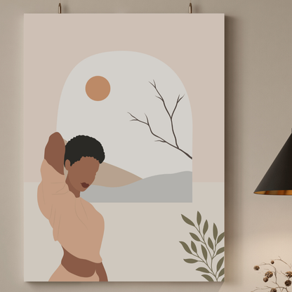 Serenity Now Canvas Wall Art Print