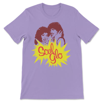 Let Your Soul Glo Unisex T-Shirt (lavender)