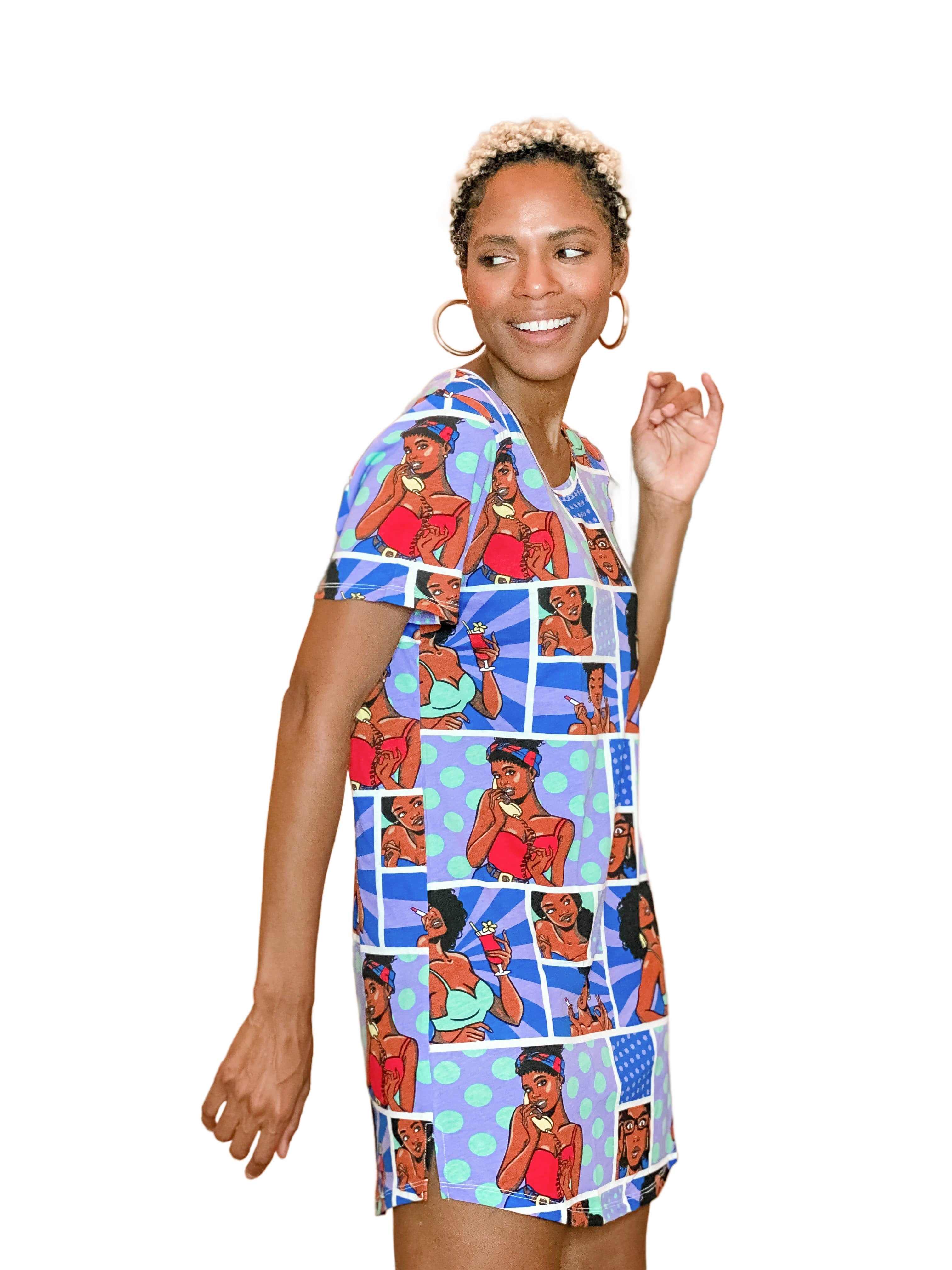 She's So Animated Sleepshirt/ Tee