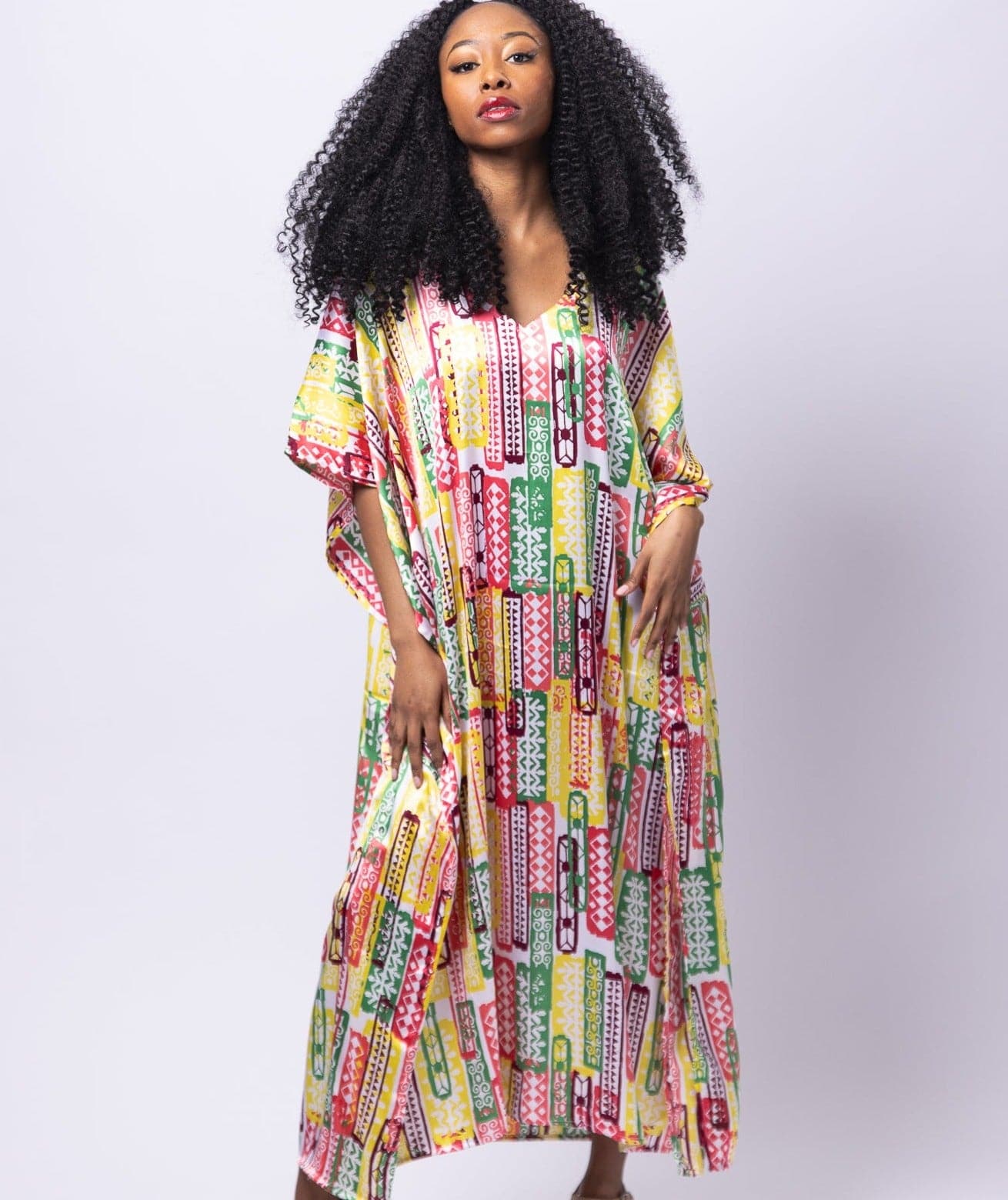 Kaleidoscope Queenin Kaftan Dress