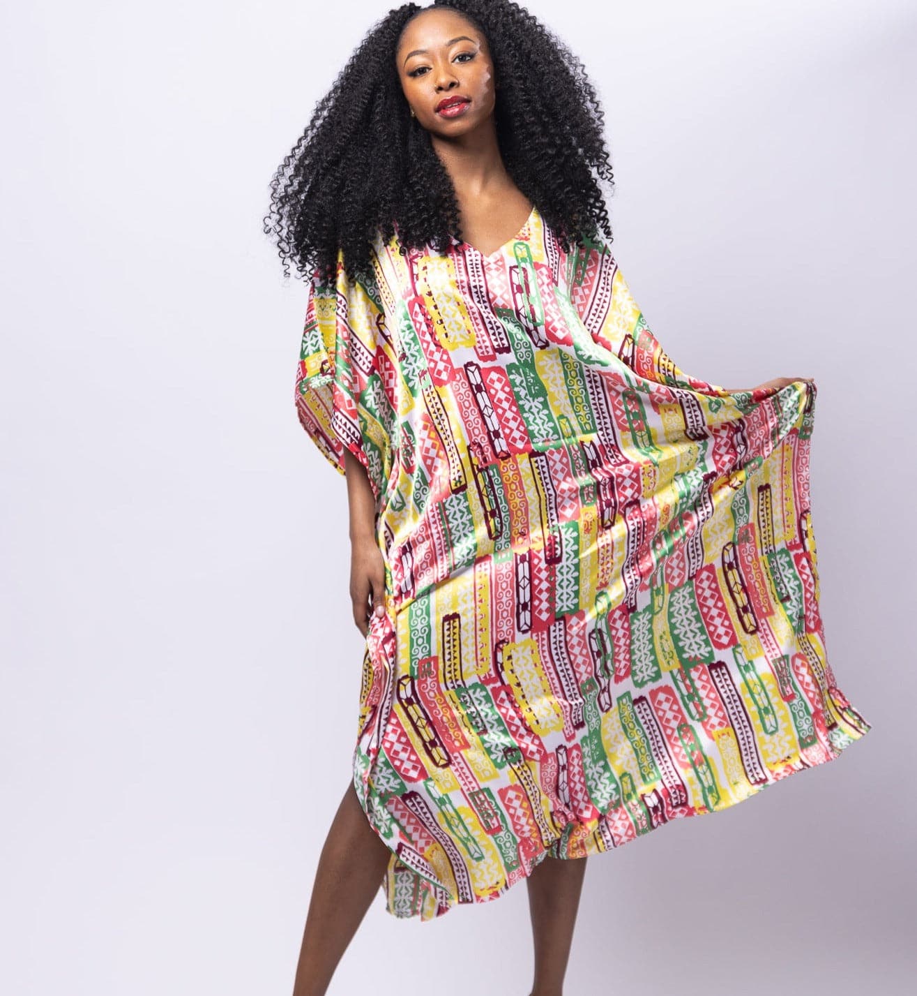 Kaleidoscope Queenin Kaftan Dress