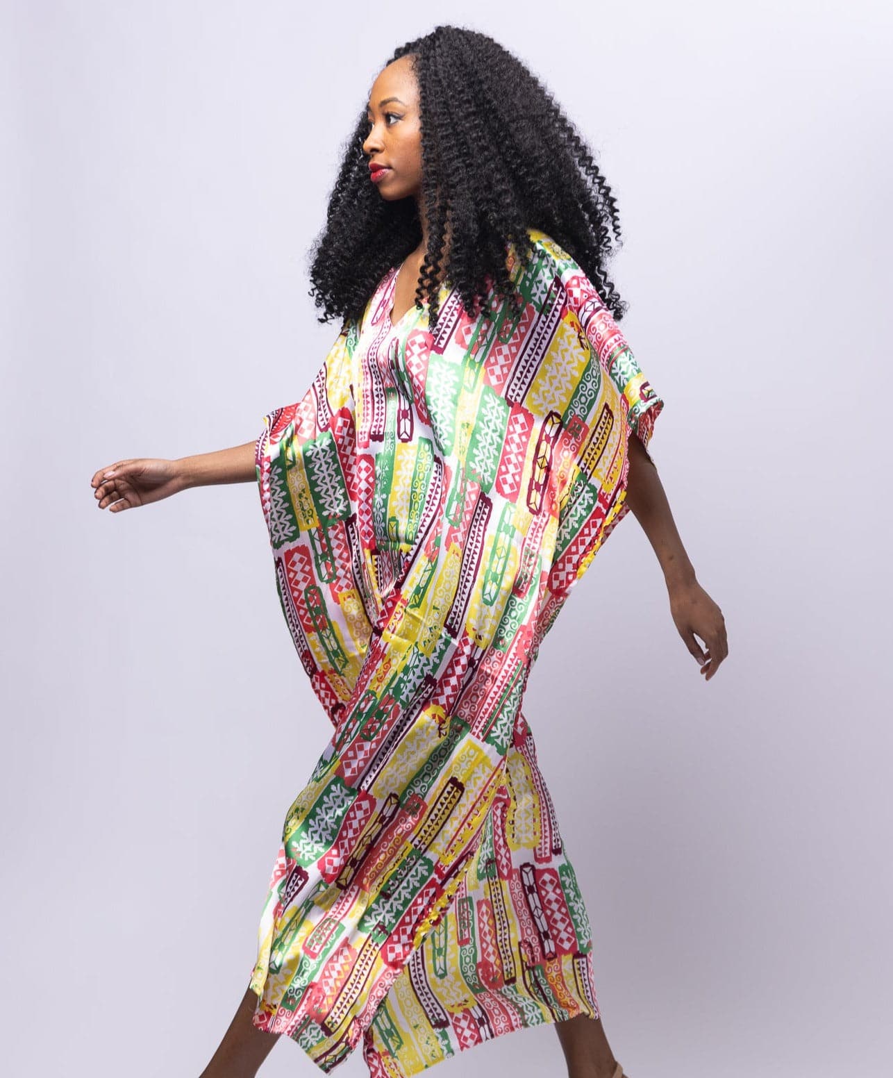 Kaleidoscope Queenin Kaftan Dress