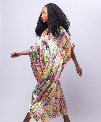 Kaleidoscope Queenin Kaftan Dress