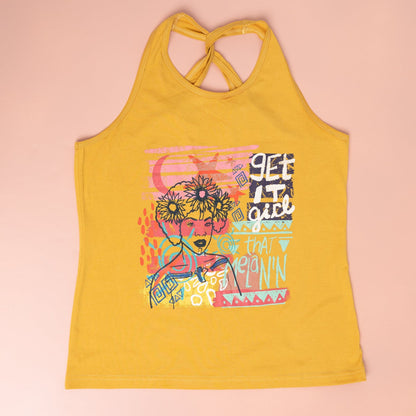 Get It Girl Twist Back Tank - Izzy & Liv