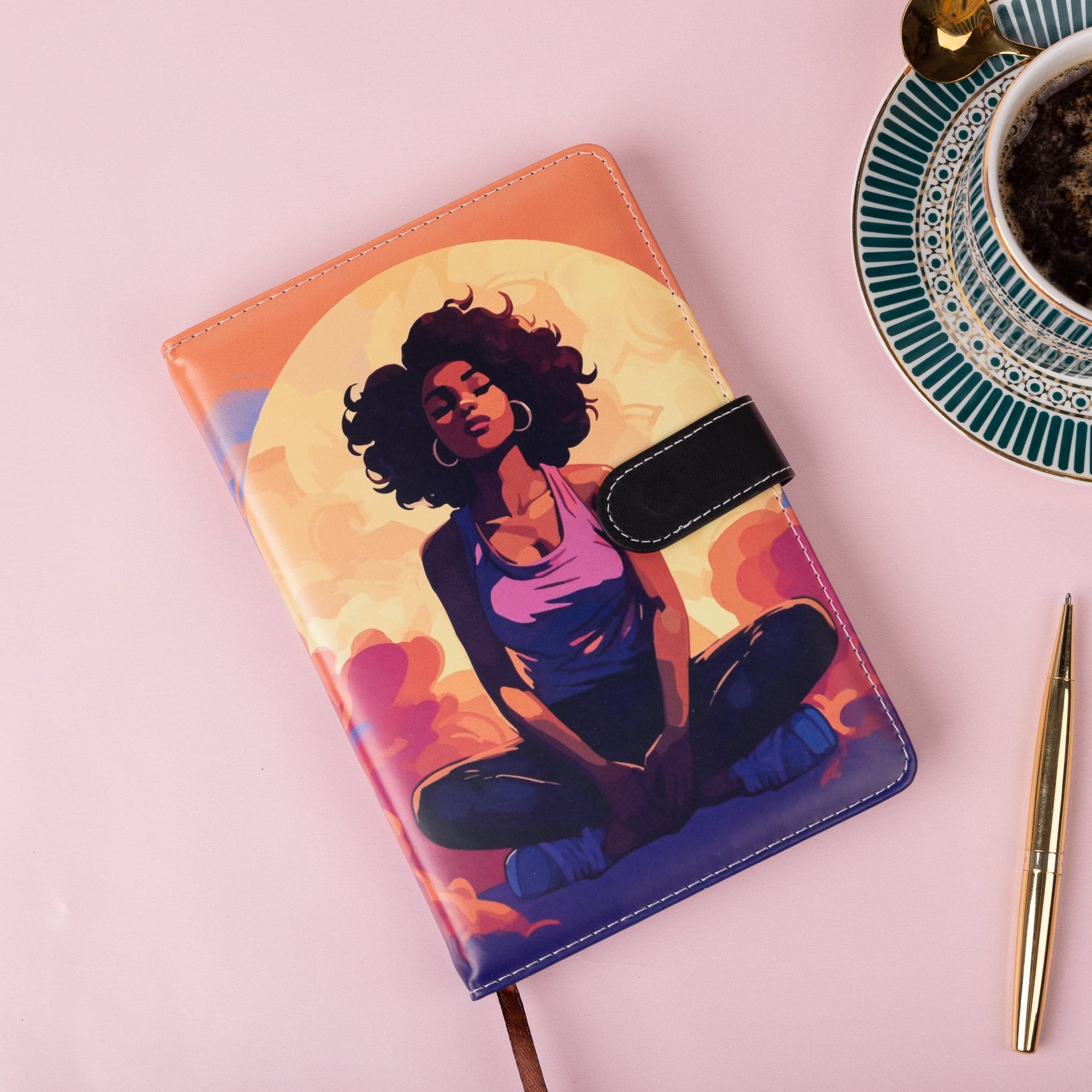 Miss Fierce Leatherbound Journal