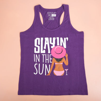 Slayin' In The Sun Tank Top - Izzy & Liv