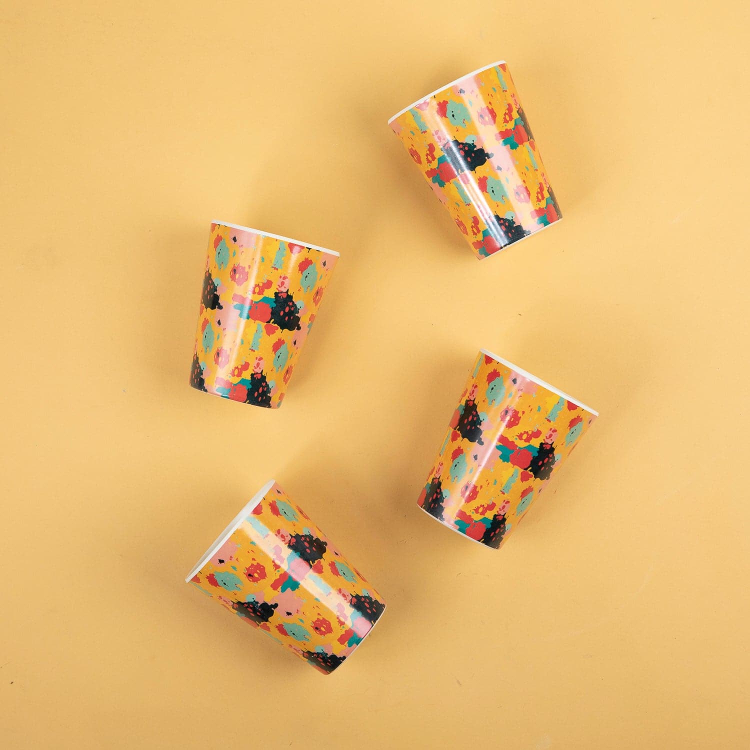 Werk! Bamboo Cup Set of 4 - Izzy & Liv