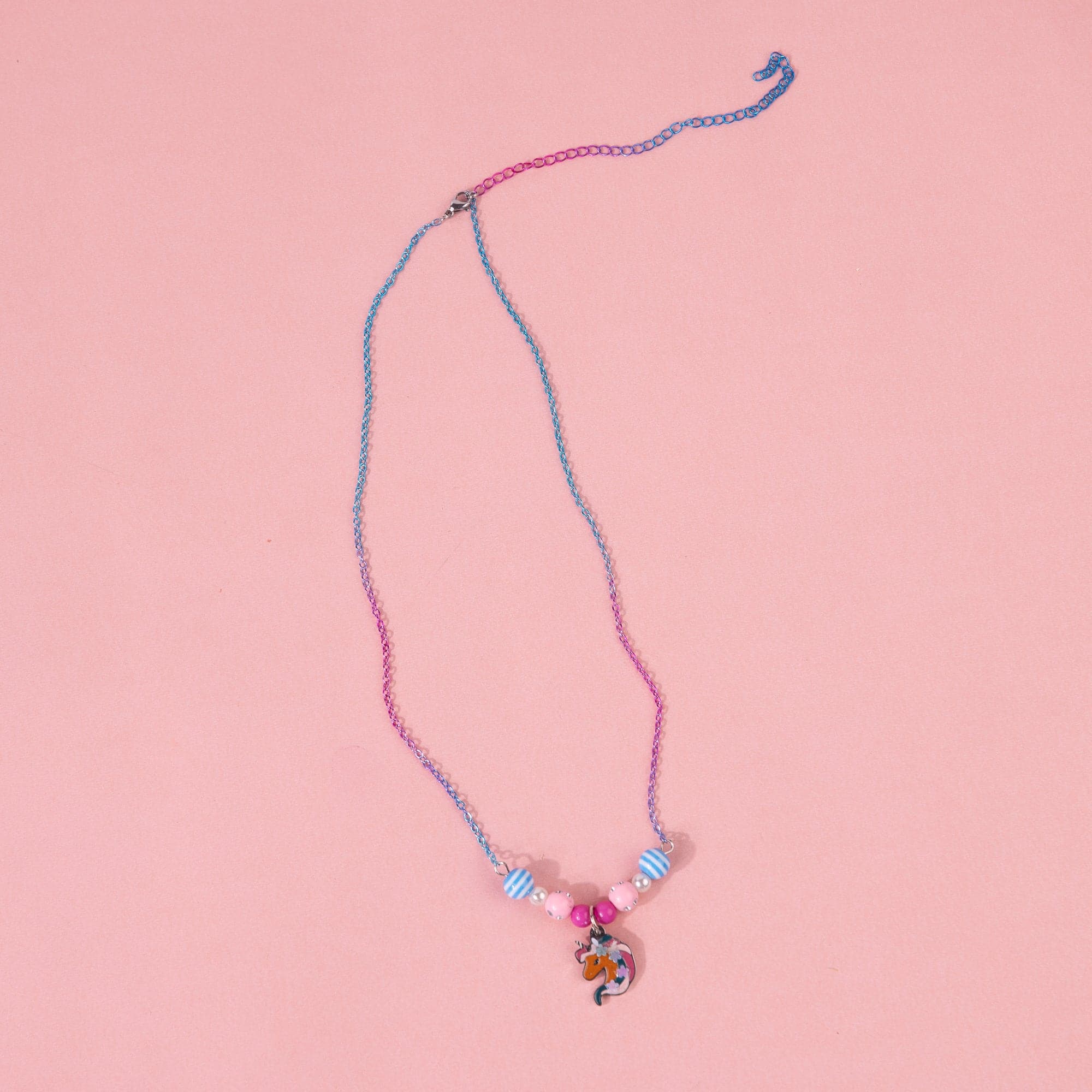 Unicorn Rainbow Charm Necklace