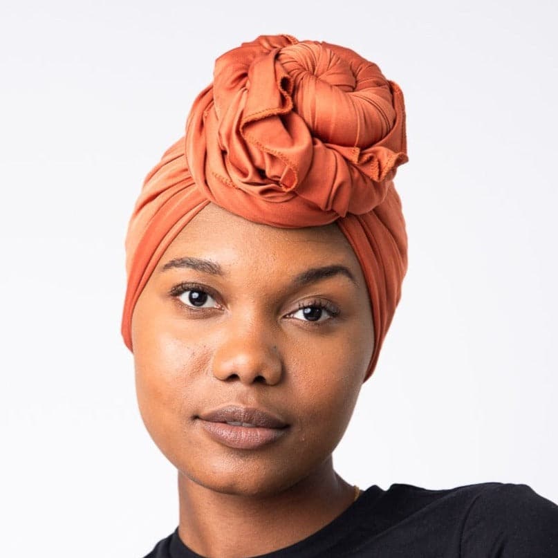 Sepia Rust Milk Silk Versatile Headwrap - Izzy & Liv