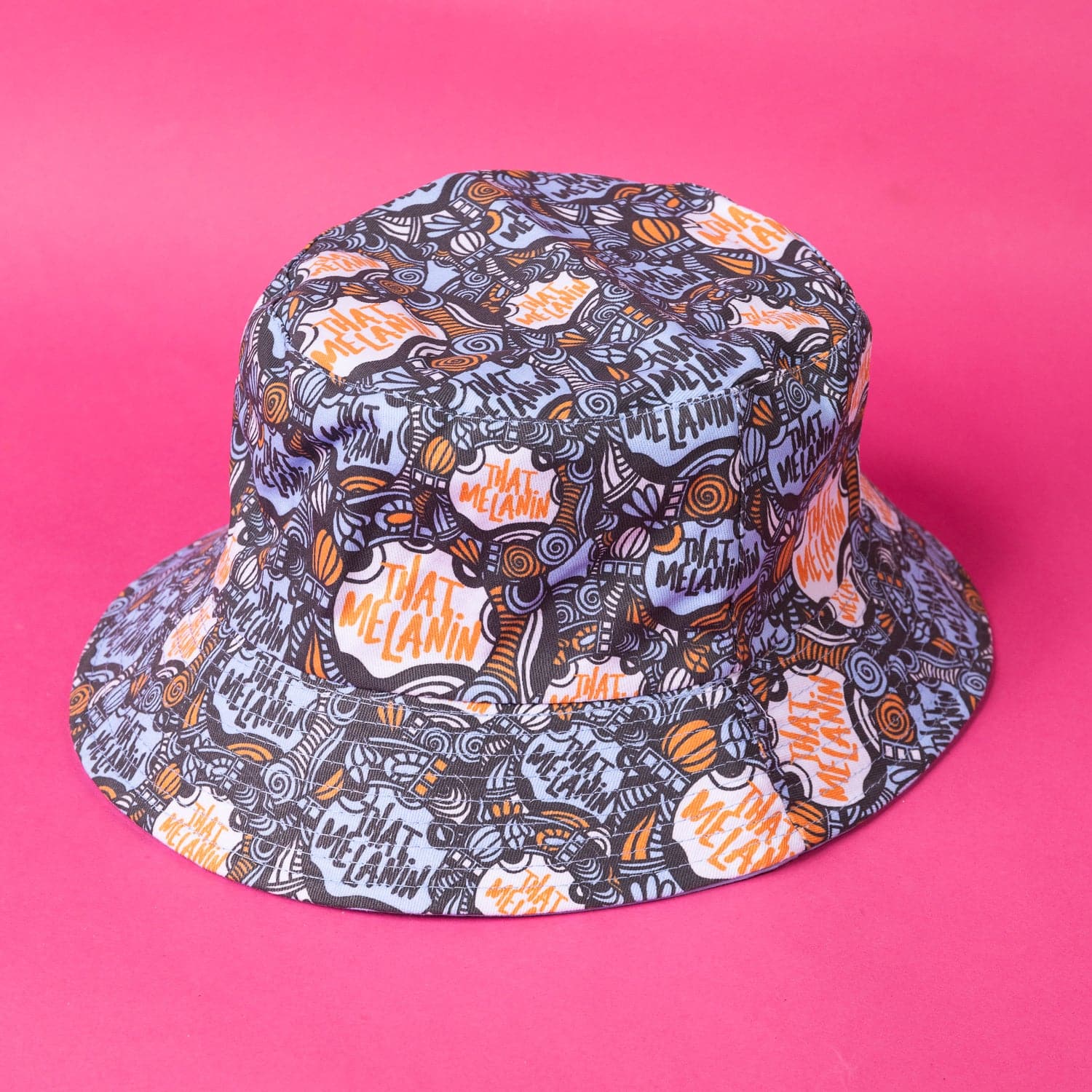 That Melanin Reversible Bucket Hat