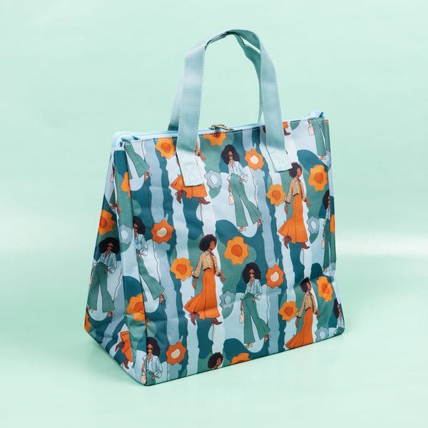 Timeless Chic Insulated Lunch/ Tote/ Grocery Bag