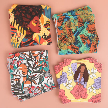 Melanin Sunshine 20-Pack Cocktail Napkins - Izzy & Liv