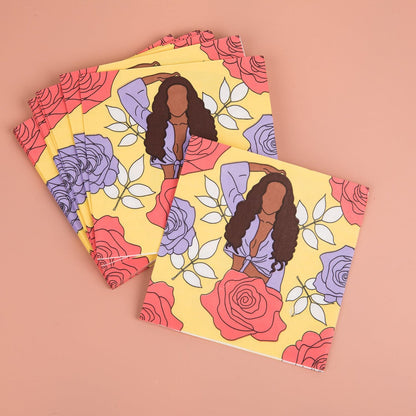 Melanin Sunshine 20-Pack Cocktail Napkins - Izzy & Liv