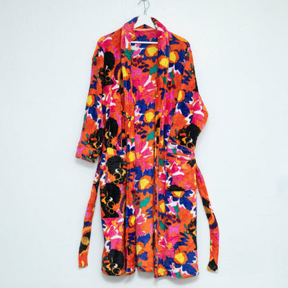 Blossom Beauty Fleece Robe