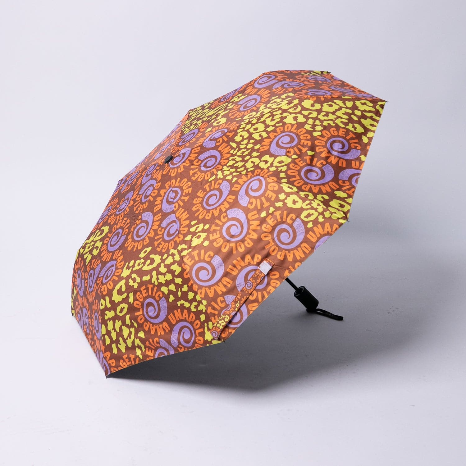 Unapologetic Swirl Came Thru Drippin' Push Button Umbrella - Izzy & Liv