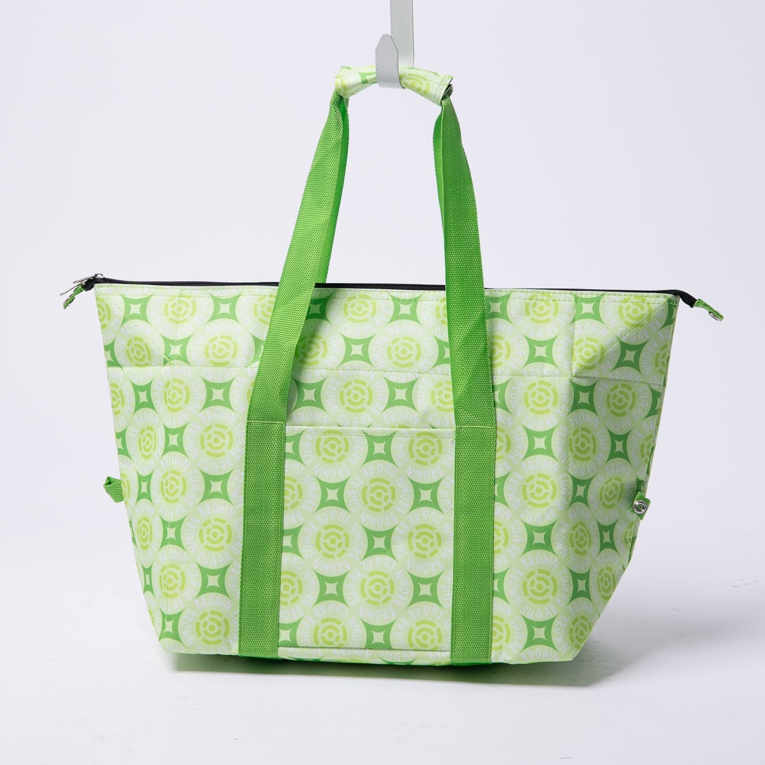 Brown Sugar Circles Insulated Cooler/Grocery Bag - Izzy & Liv