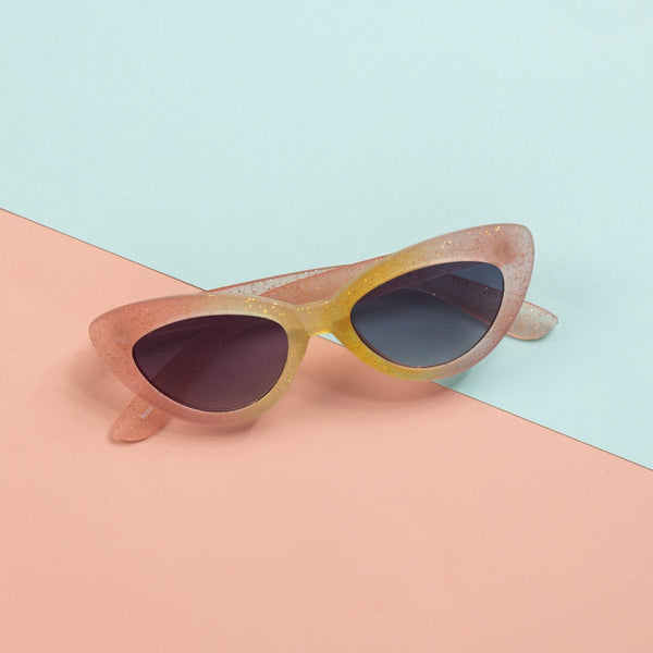 Retro Cool Cat Eye Sunglasses for Girls