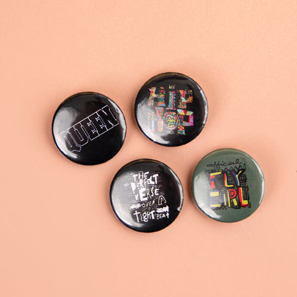 Throwback Button Set