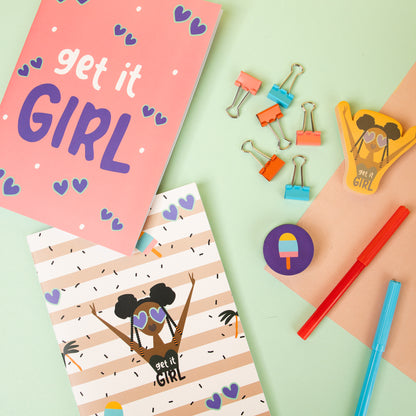 Get It Girl Stationery Set