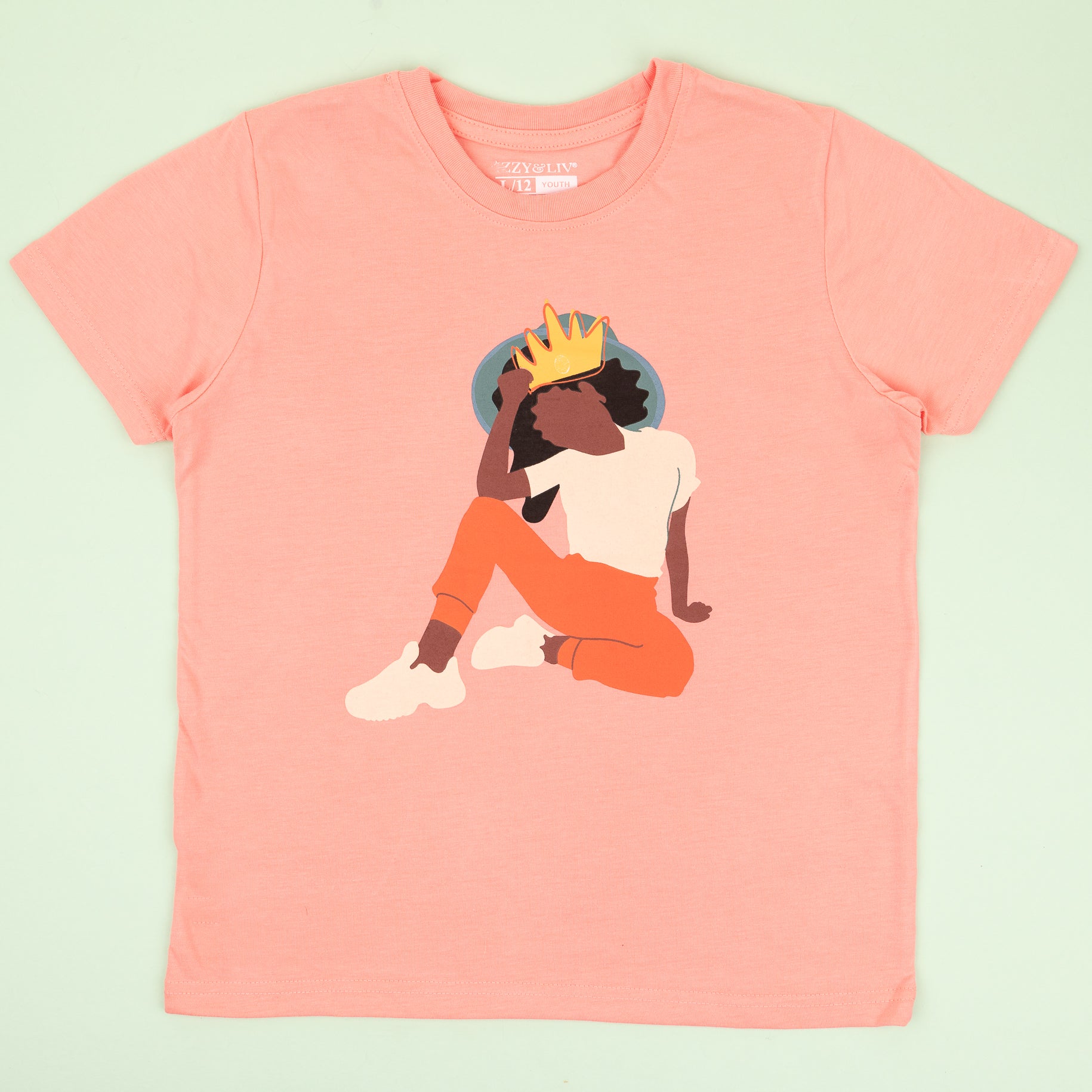 Young Queen With A Crown Youth Tee