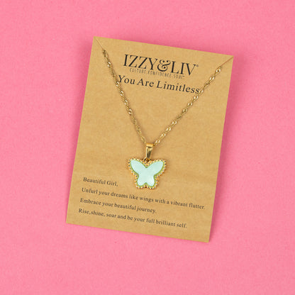 You Are Limitless Charm Necklace for Girls