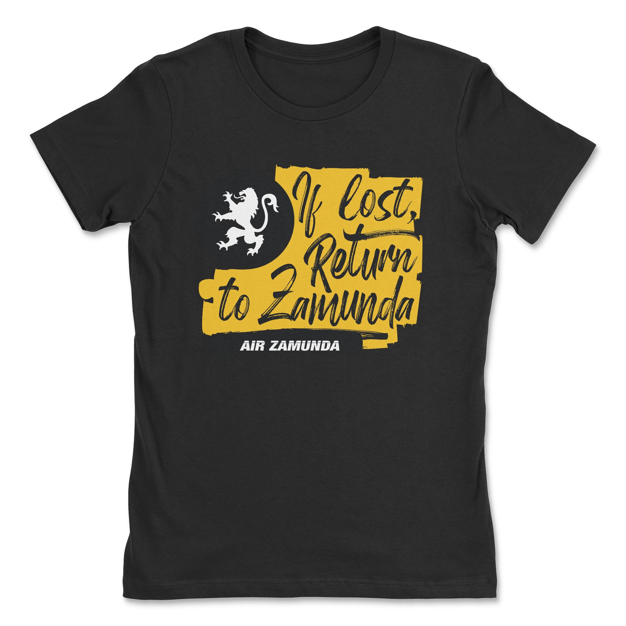 Return to Zamunda Ladies Fit T-Shirt